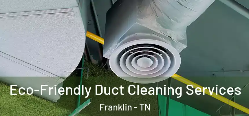  Eco-Friendly Duct Cleaning Services Franklin - TN